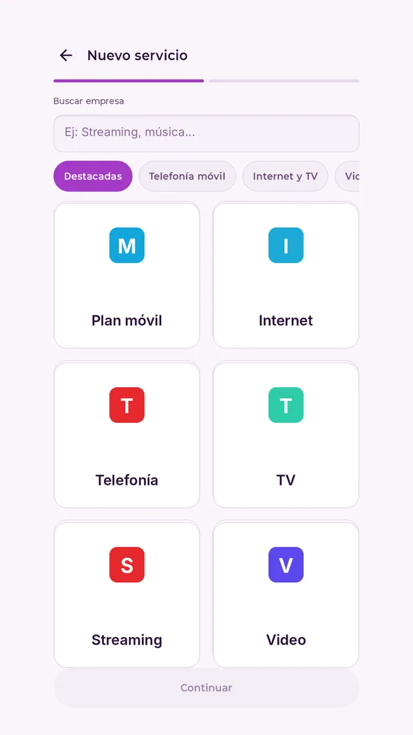 Nuevo servicio en Descontame: buscador de empresas y categorías como destacadas, telefonía móvil e internet y TV